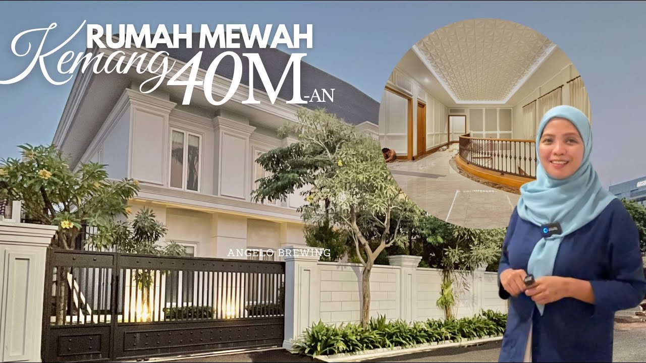Rumah penuh kemewahan & kecantikan hanya di Kemang Jakarta Selatan! Check this out‼️
