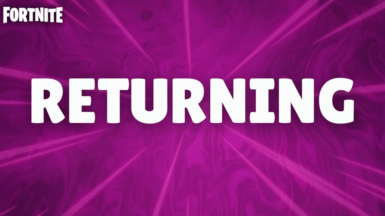 Finally Returning!!