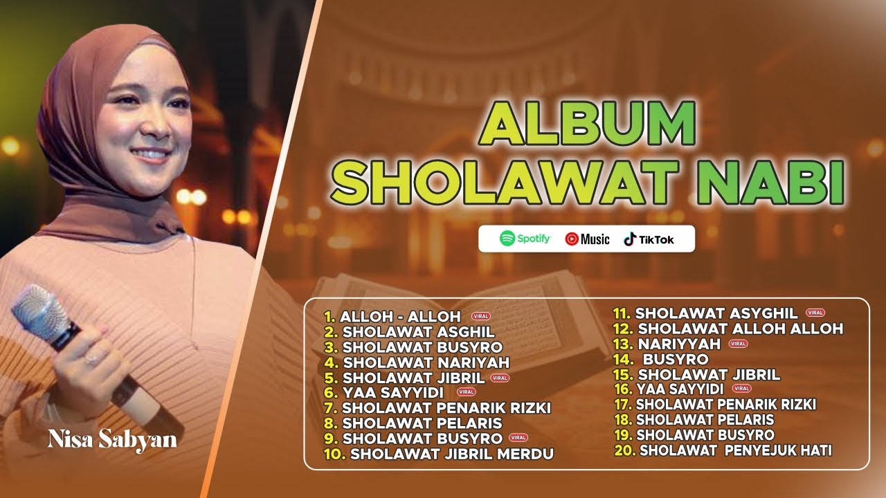 SHOLAWAT JIBRIL MERDU PEMBUKA PINTU RIZKI, KUMPULAN SHOLAWAT MERDU, SHOLAWAT TERBARU