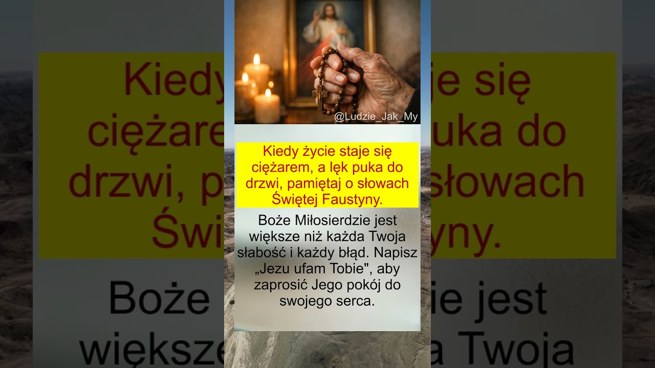 Te słowa przynoszą NATYCHMIASTOWY pok&oacute;j 🙏