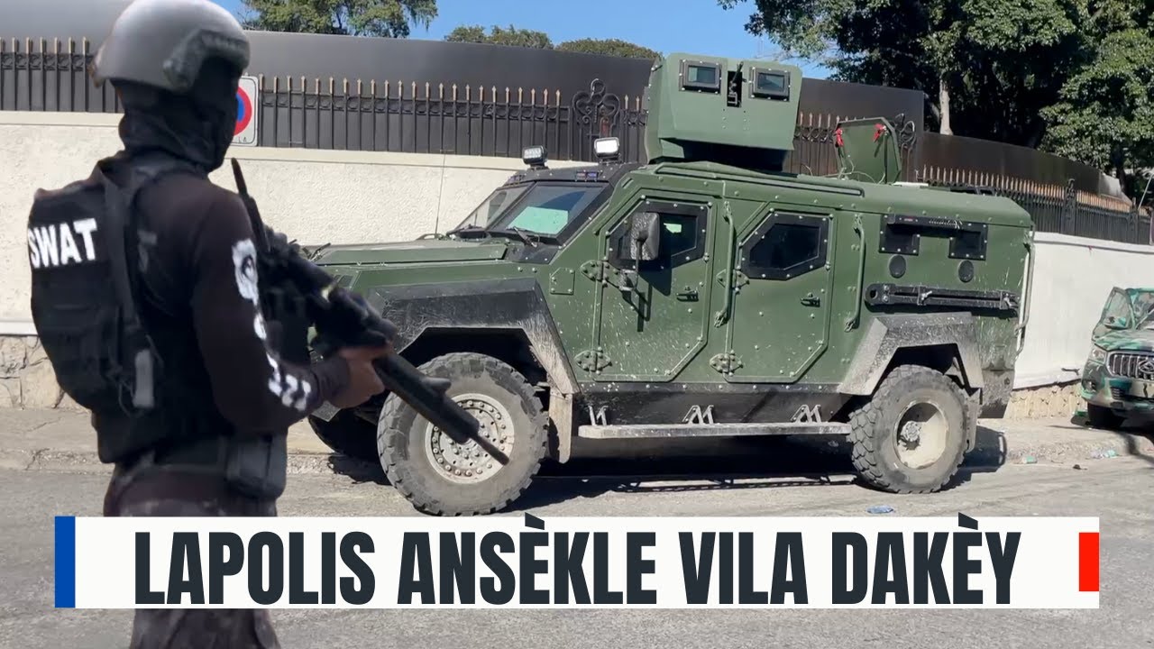 FLASH Lapolis debake ak yon pakèt Cha blende, ansèkle Vila dakèy pandan gen gwo goumen ant KPT ak PM