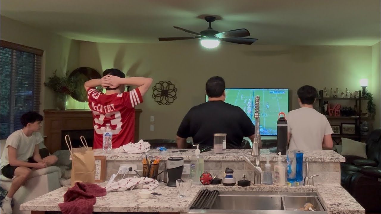 2026 NFL Wild Card: 49ers vs Eagles Final Drive Family Reaction