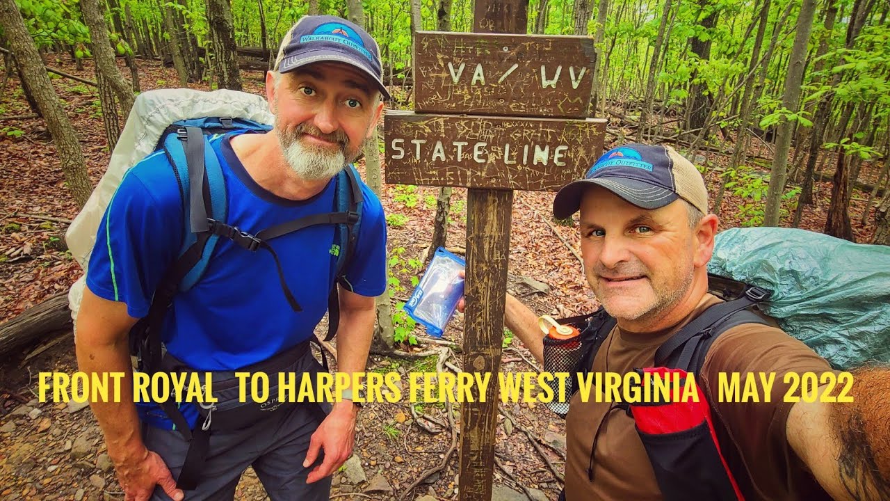 Front Royal to Harpers Ferry Appalachian trail section hike , May 2022