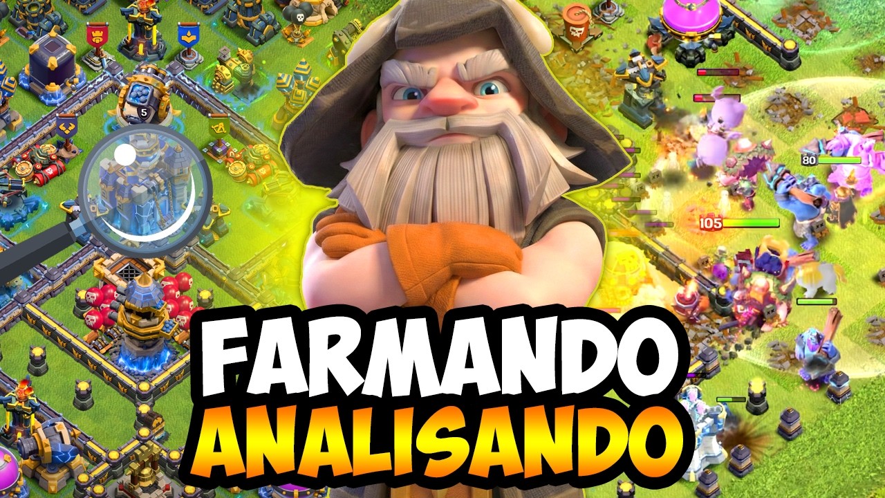 ATUALIZAÇÃO CHEGANDO? FERIADO NO PUSH CV18 E ANALISANDO VILAS NO CLASH OF CLANS!