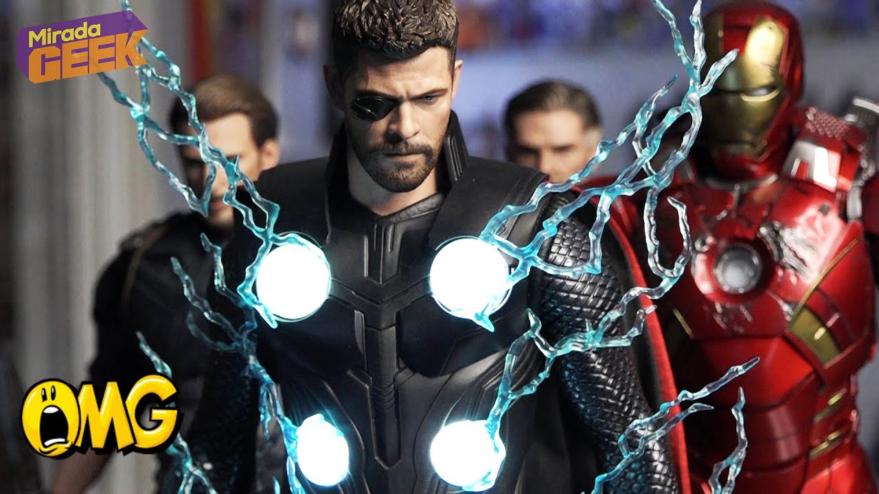THOR INFINITY WAR HOT TOYS / UNA FIGURA ÉPICA PARA TU COLECCION