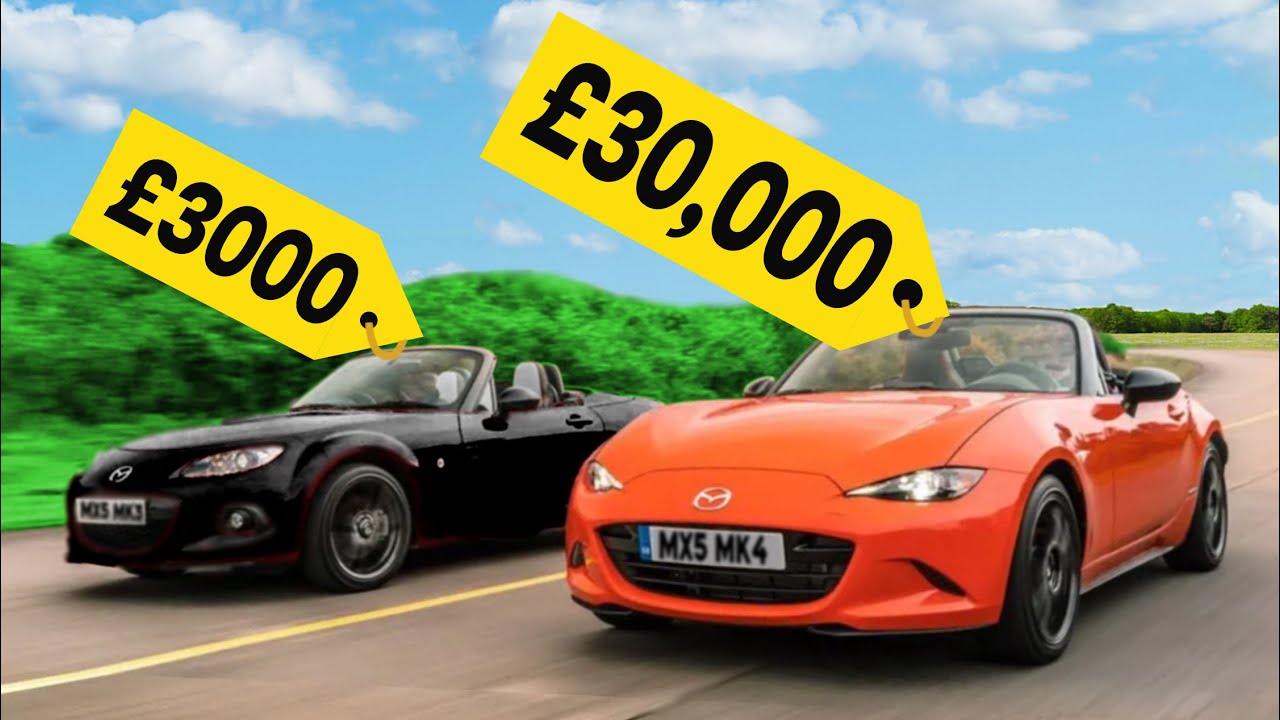 CHEAP VS EXPENSIVE Mazda MX5 Challenge