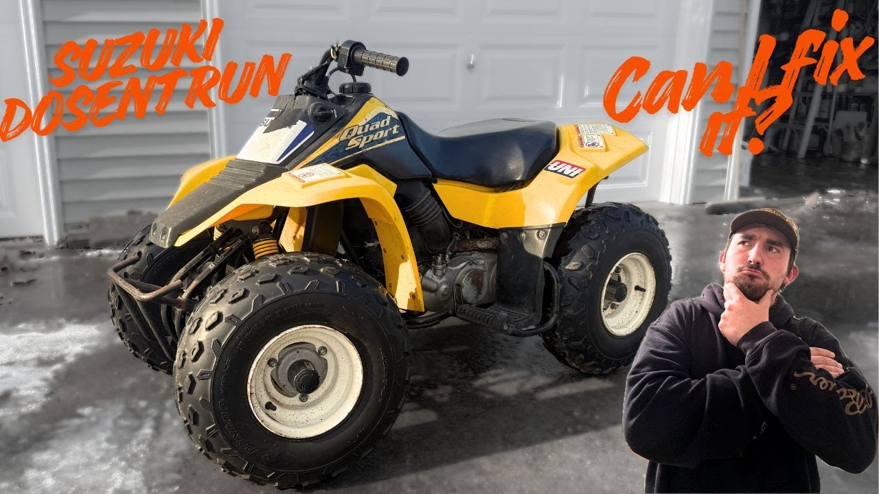 Non-running Suzuki LT80 Can I fix It?