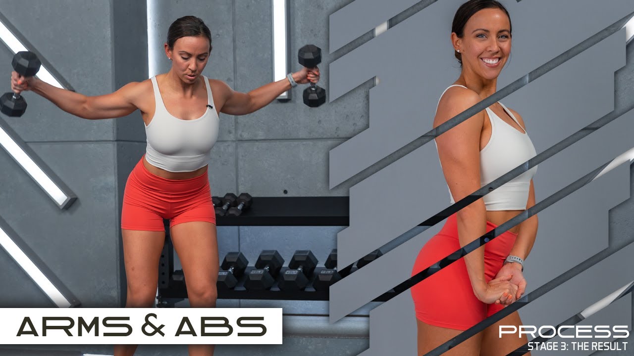 40-минутная тренировка на все руки и пресс | РЕЗУЛЬТАТ — День 24