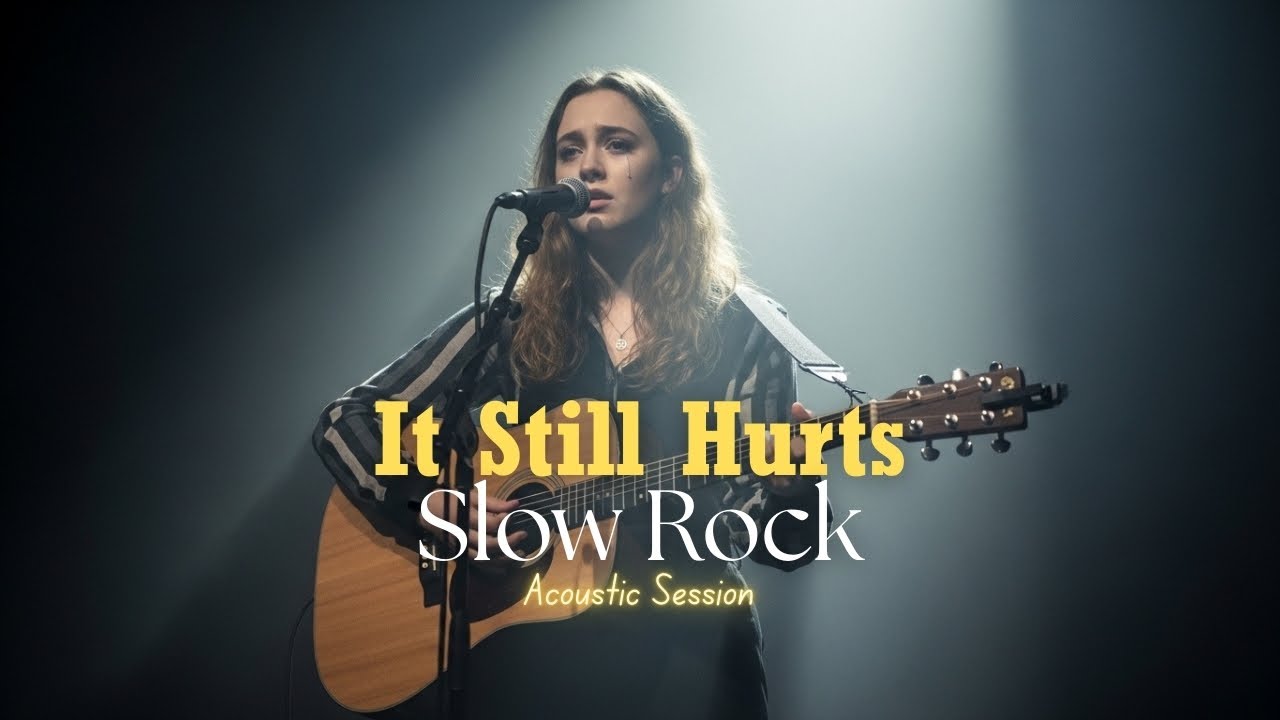Melancholic Acoustic Rock Song with Gentle Guitar and Soft Female Vocal