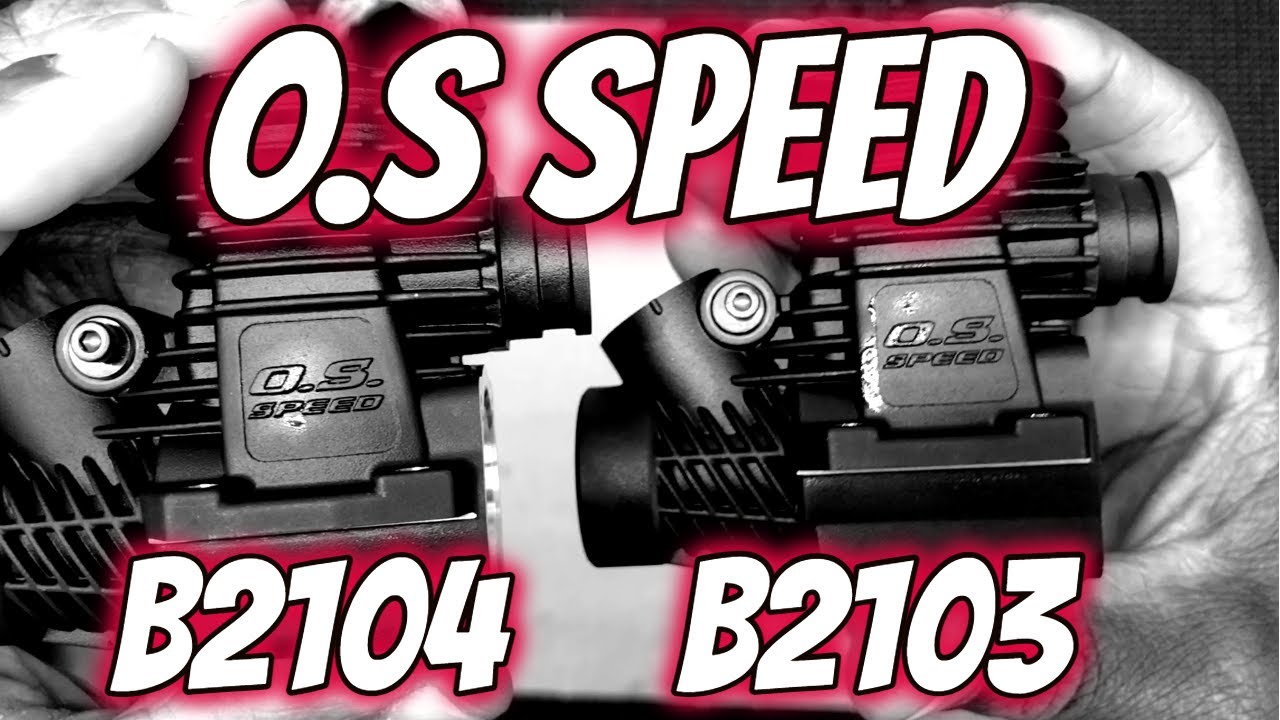 Давайте сравним двигатели O.S. Speed ​​B2103 и B2104 Nitro