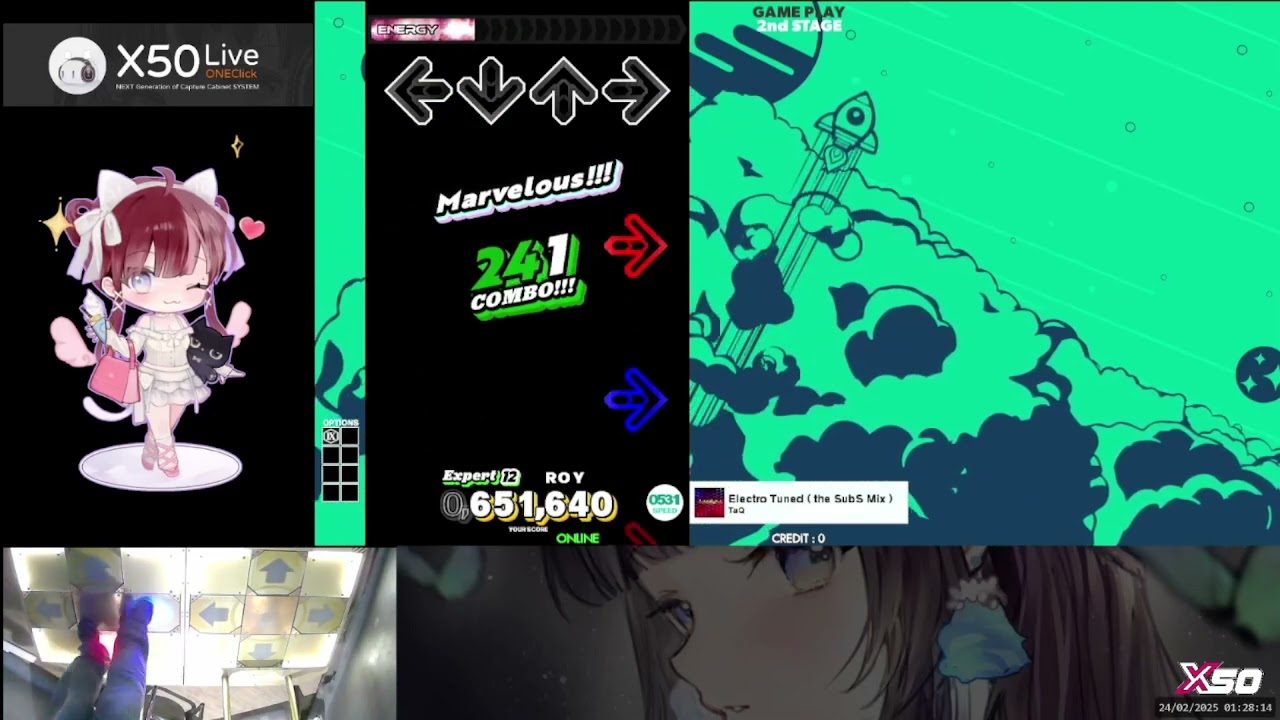 [DDR World]Electro Tuned ( the SubS Mix ) [EXPERT]FLARE IX