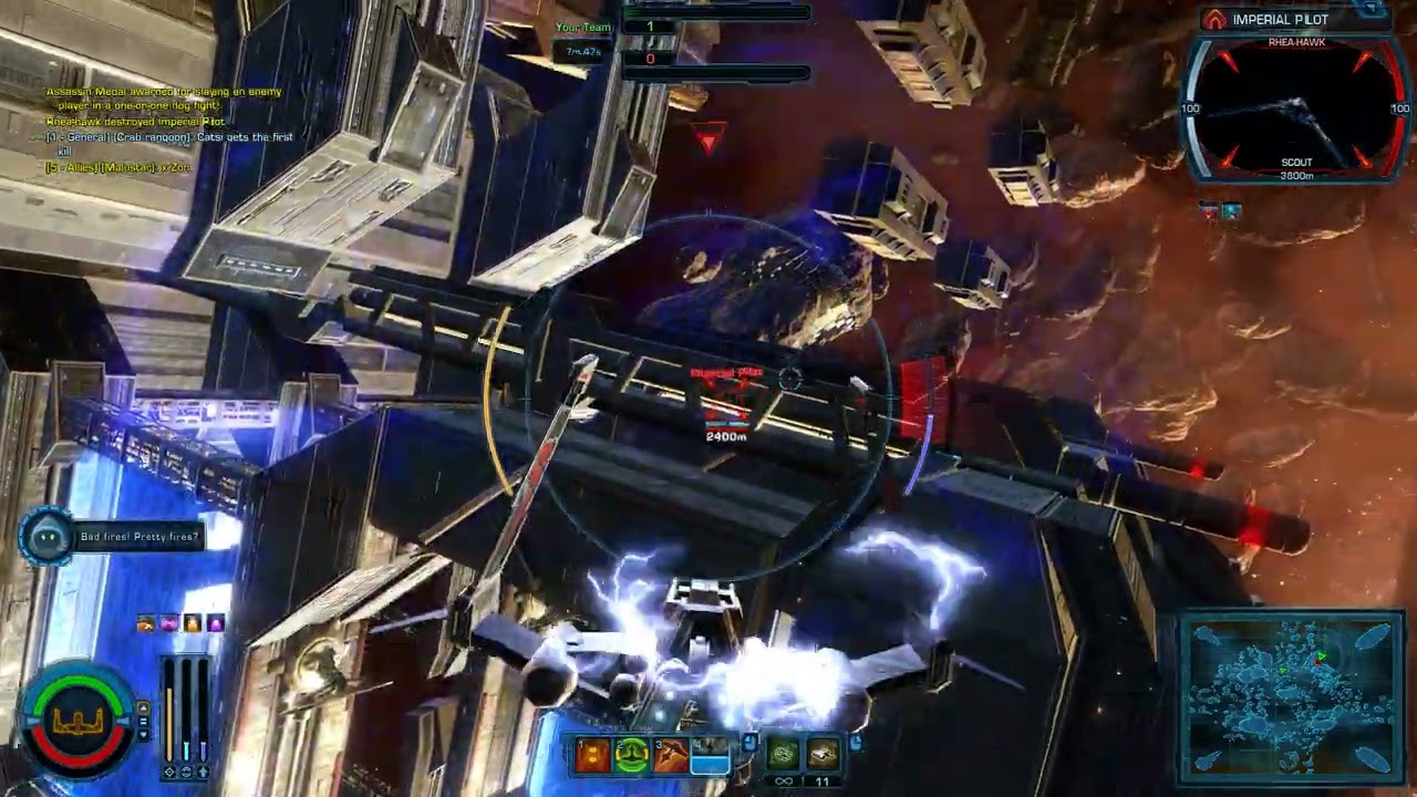 Star Wars  The Old Republic 2025 SF 1v1 tournament Rhea vs Imperial pilot