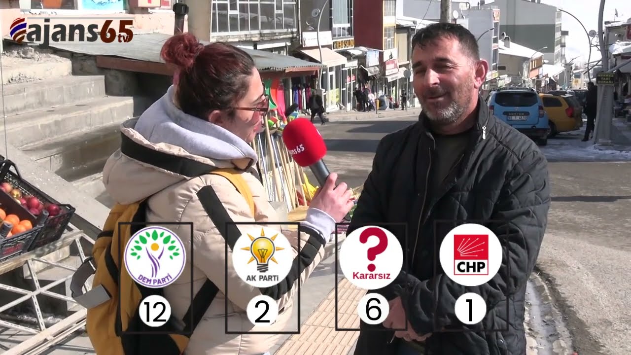 Başkale Saya&ccedil;lı Se&ccedil;im Anketi: Ne olursa Olsun Kararımızdan Vazge&ccedil;meyeceğiz