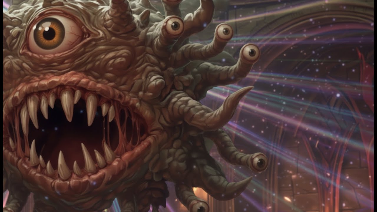 Le Beholder, le roi du Dance Floor Donjons et Dragons