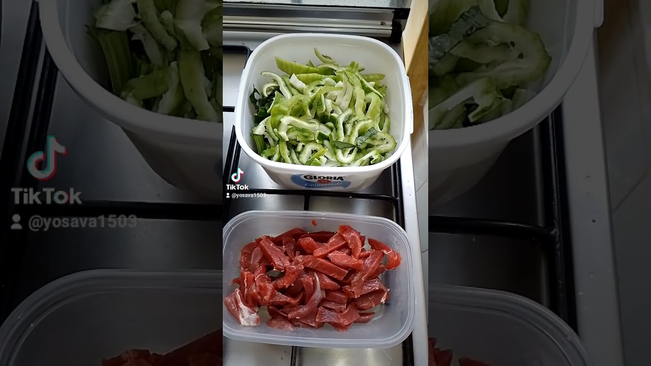 saltado de caigua