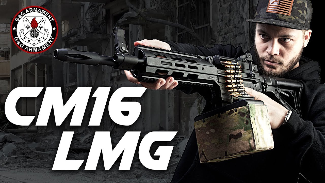 The G&G LMG - Perfect Budget Machine Gun? | RedWolf Airsoft RWTV
