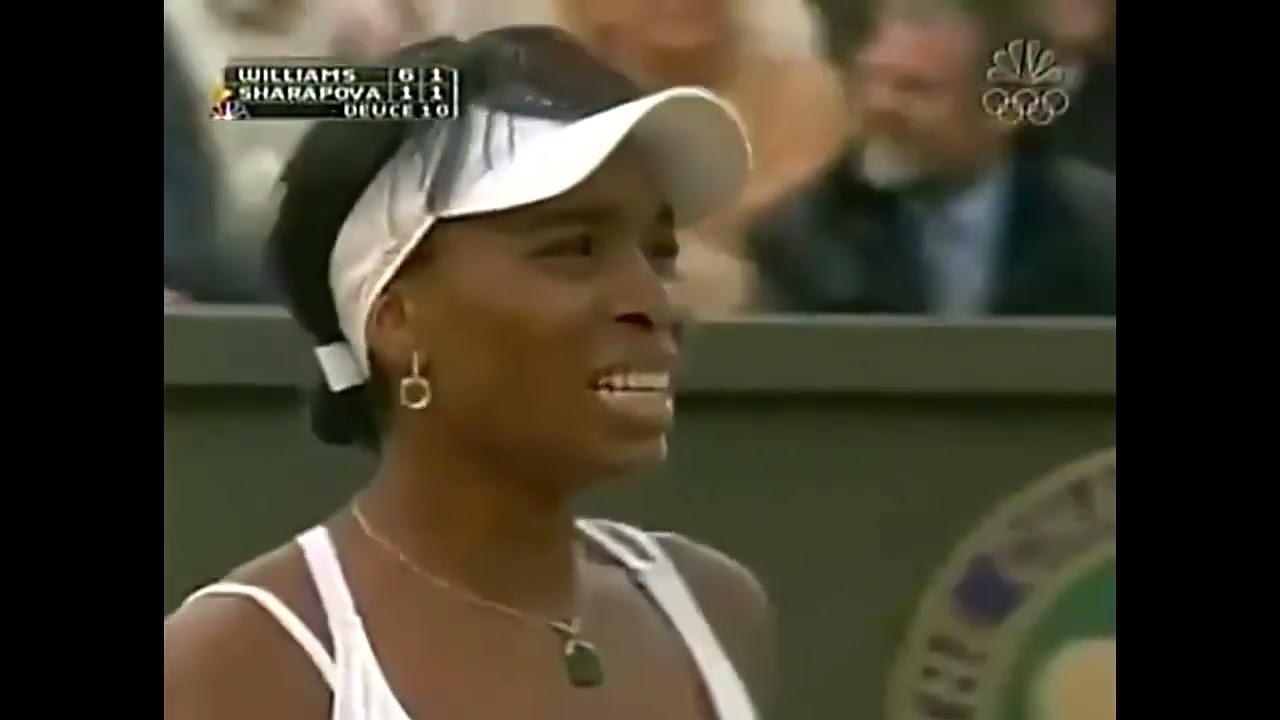 Venus Williams vs Maria Sharapova 2007 Wimbledon R4 Highlights