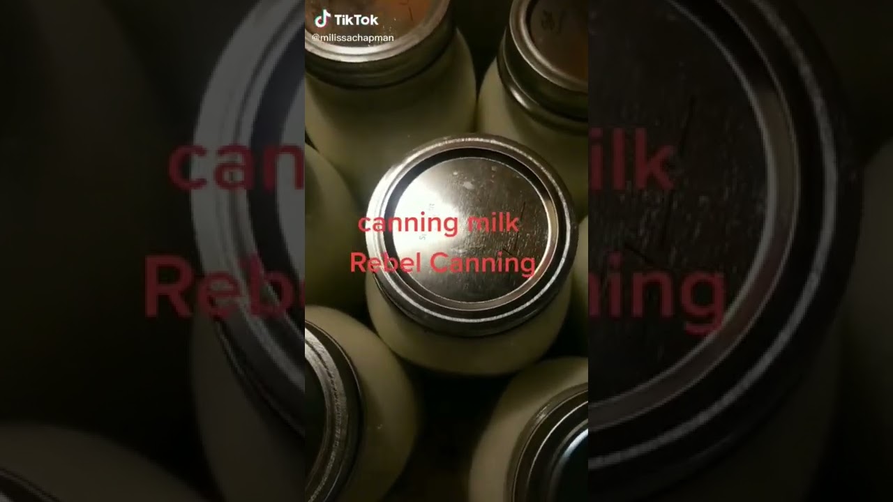 canning milk