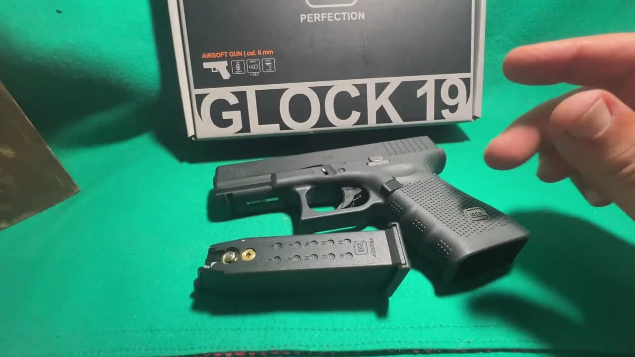 Unboxing Glock 19 Gen 4 de vfc ( Umarex ) en HD