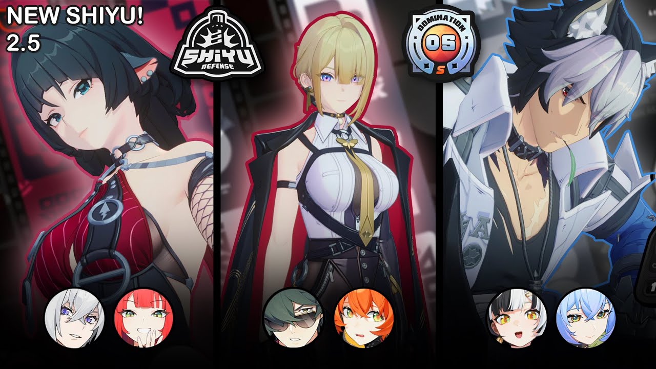 Shiyu 5 S / Jane x Seth & Evelyn x Orphie & Manato x Dialyn / Zenless Zone Zero 2.5