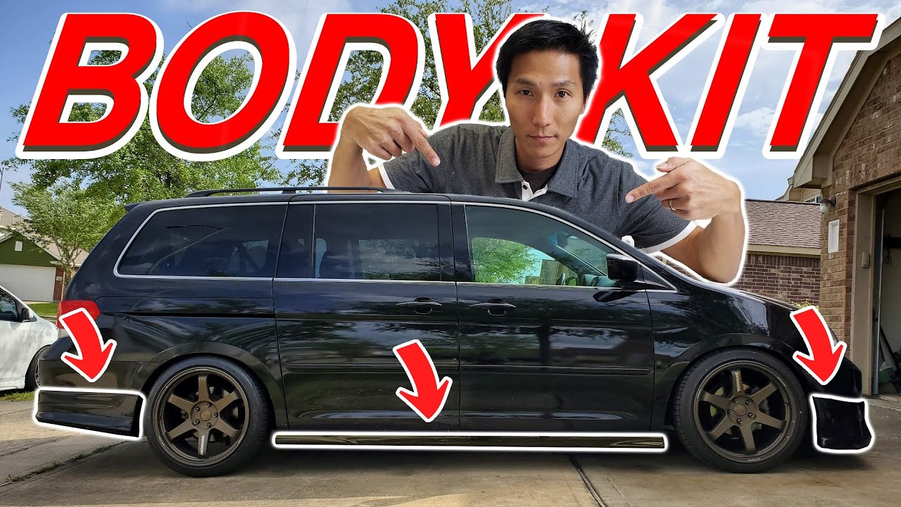Обзор и демонстрация обвеса для Honda Odyssey 2010 года!