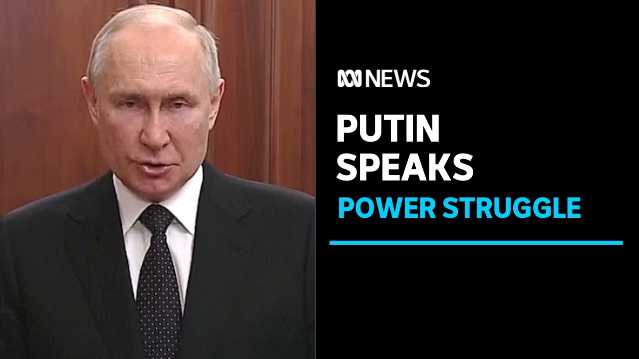 Putin makes first public address since weekend's mutiny | ABC News