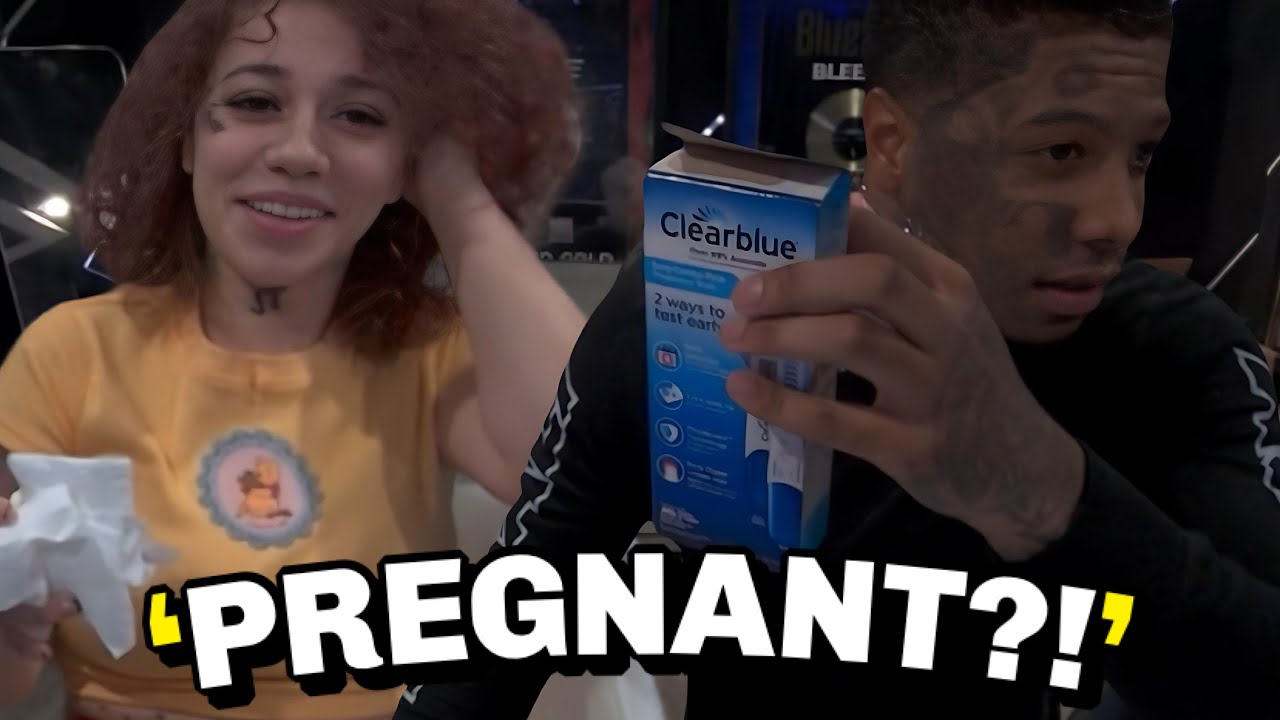 Blueface & Nevaeh Reveal They’re Expecting A Baby On Stream!