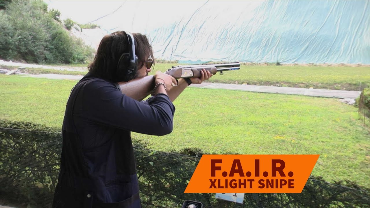 F.A.I.R. Xlight Snipe sovrapposto in calibro 12 alla prova di tiro