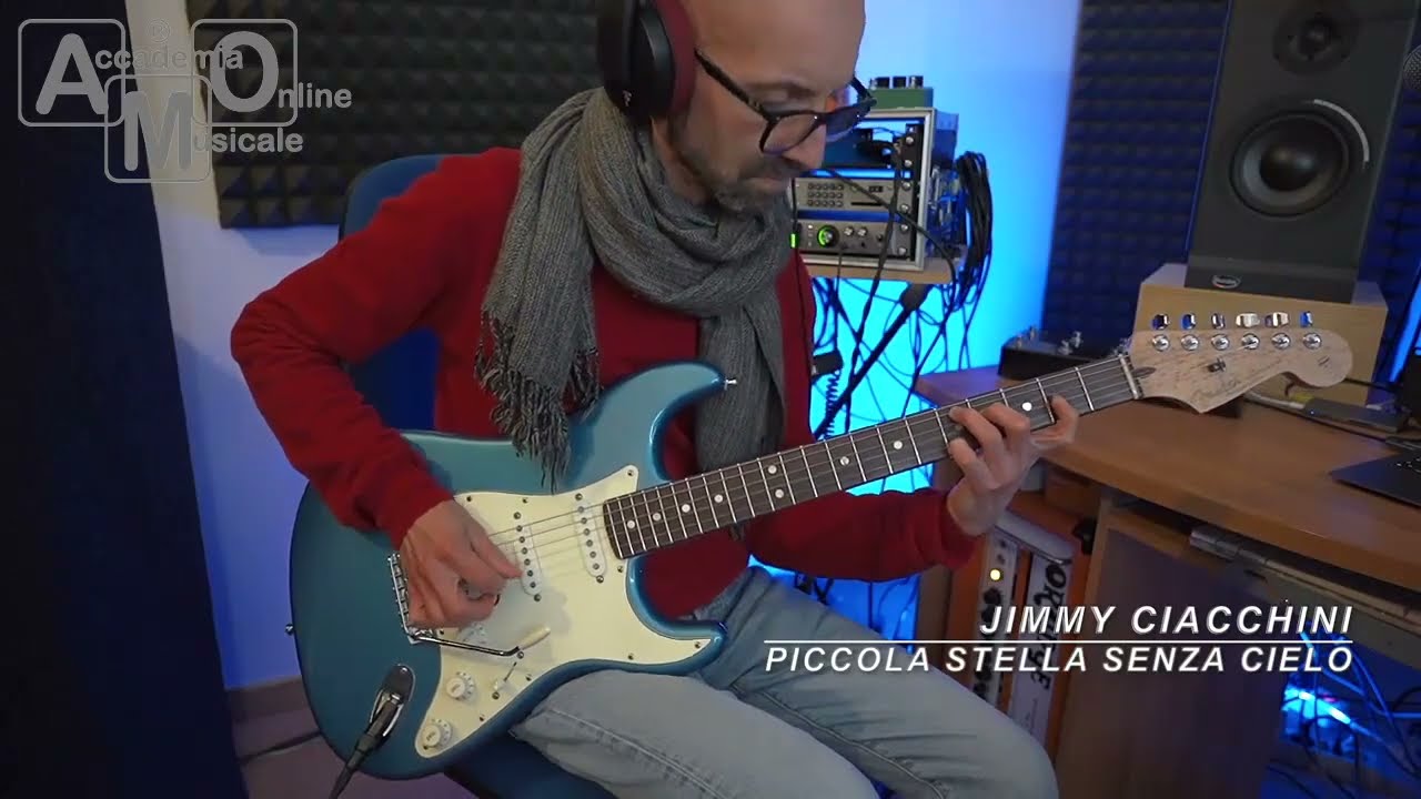 Ligabue Piccola Stella. Tutorial chitarra. Accademia Musicale Online. La scuola di chitarra online.