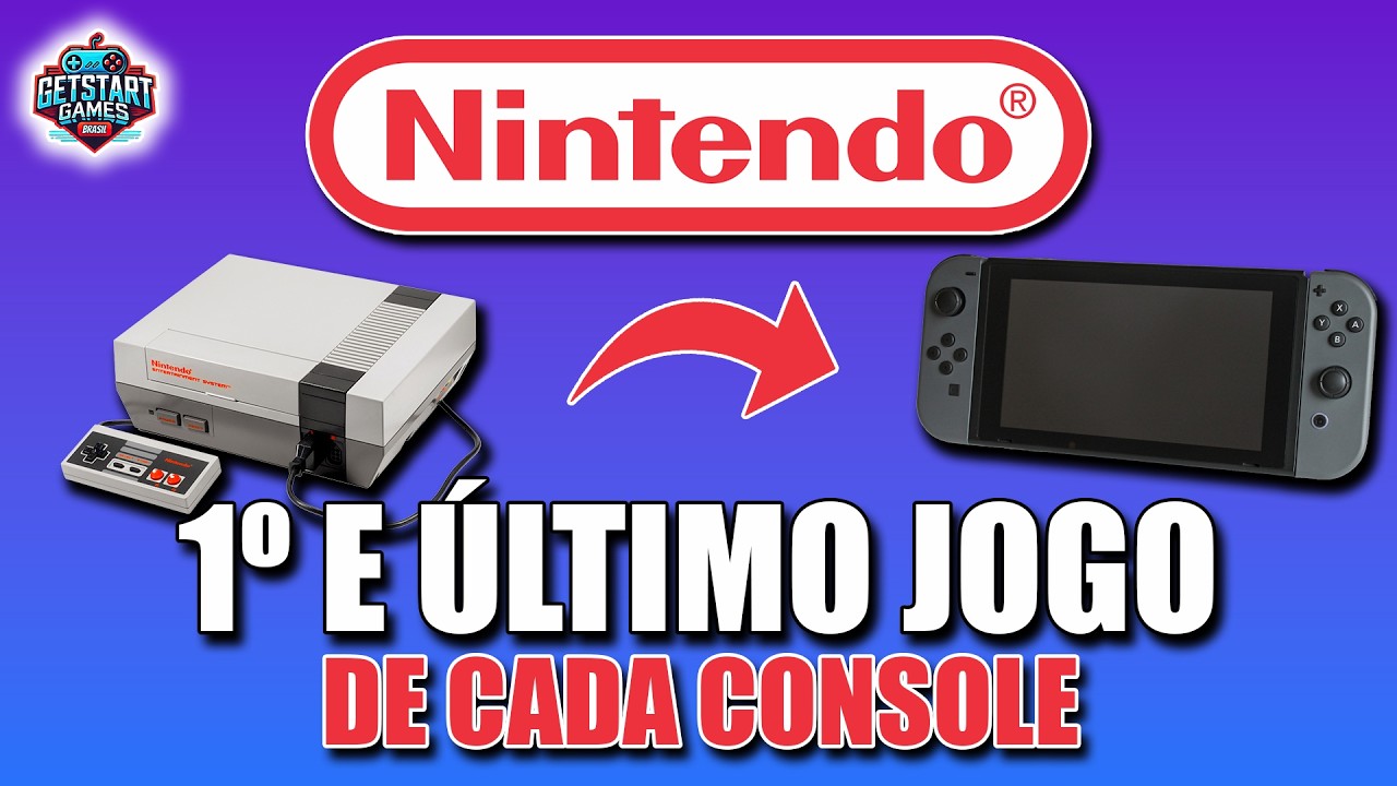 Nintendo: O Primeiro e Último Jogo de Cada Console!
