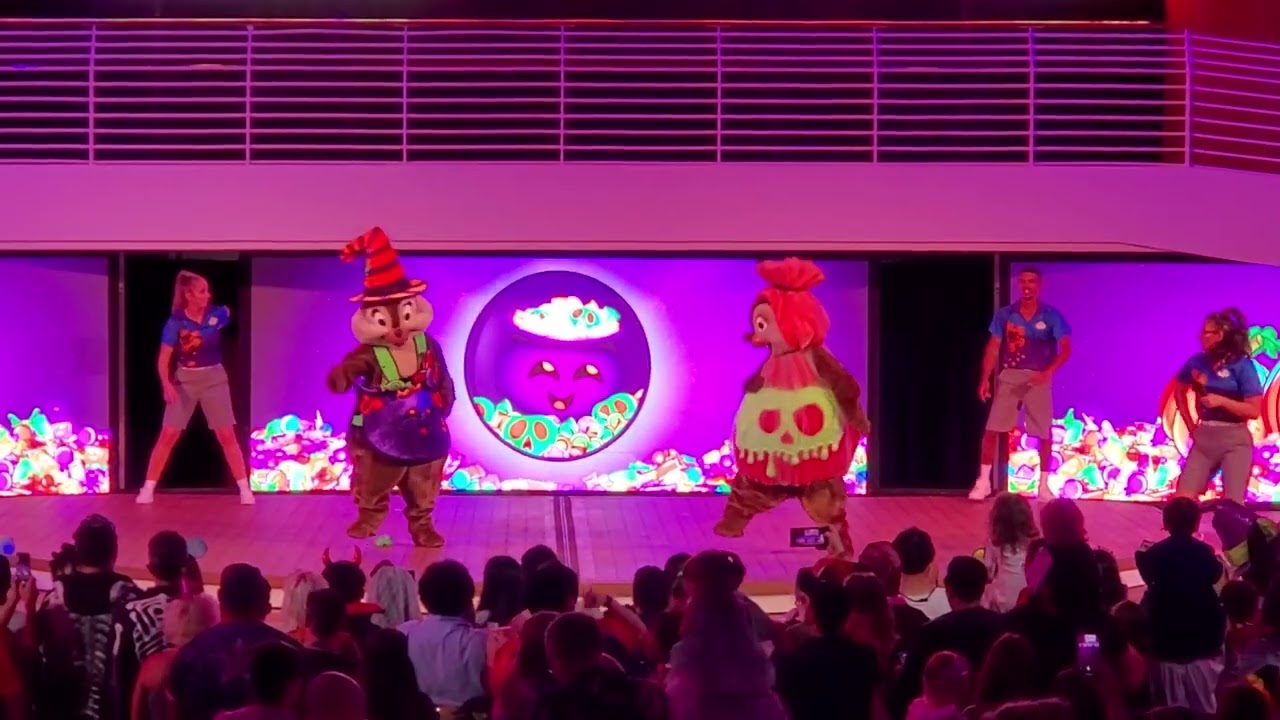 Mickey's Mousequerade Party onboard the Disney Wish. Sail date September 15th-18th, 2023.