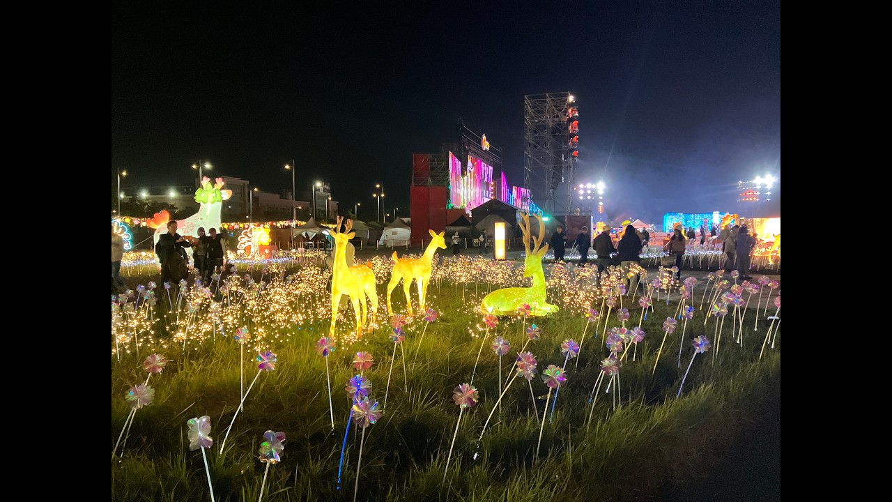 Lantern Festival in Chiayi 嘉義（台湾）のランタンフェス