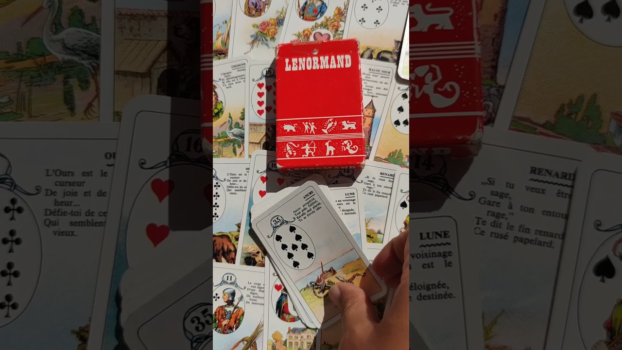 Petit Lenormand carta mundi 1960/ 1970