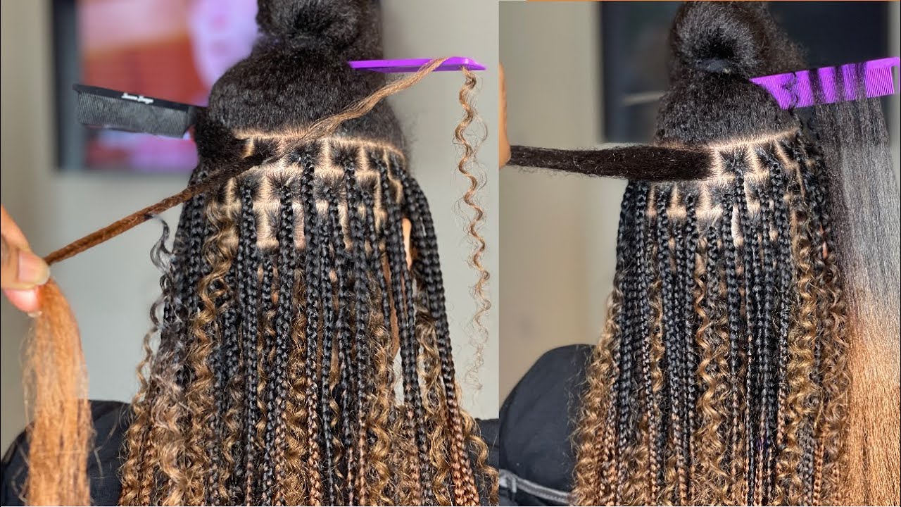 SMALL KNOTLESS GODDESS BOX BRAIDS | BEGINNER FRIENDLY | VERY DETAILED | #KNOTLESSBOXBRAIDS