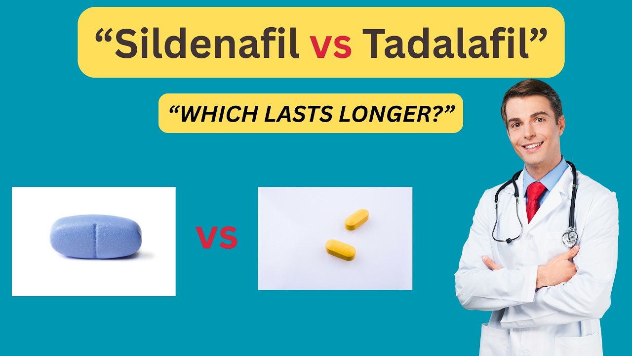 Sildenafil vs Tadalafil: Which Is Better for Erectile Dysfunction? (Urologist Explains)