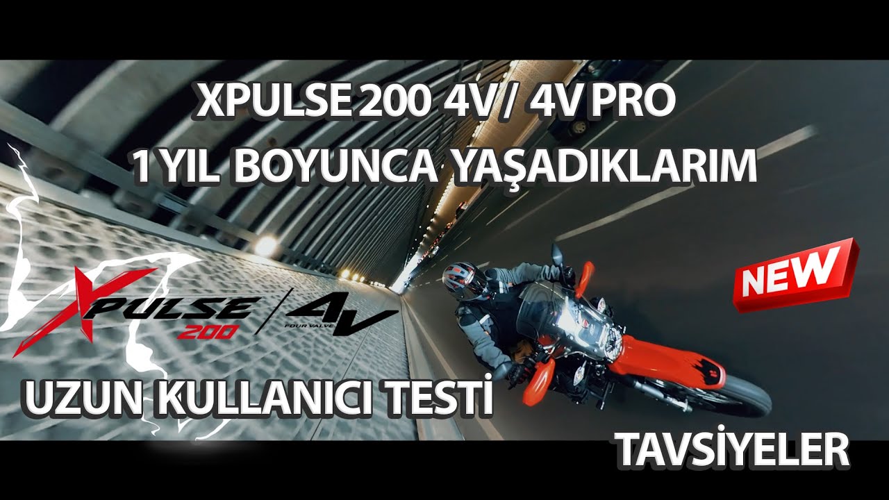 HERO XPULSE 200 4V / 4V PRO UZUN KULLANIM TESTİ / İNCELEME / 1 YIL SONRA MOTOR HAKKINDA DÜŞÜNCELERİM