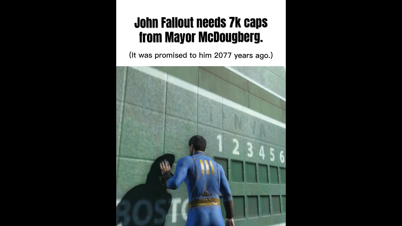 How to make 7k caps in Fallout 4. #fallout #fallout4 #memes #falloutmemes