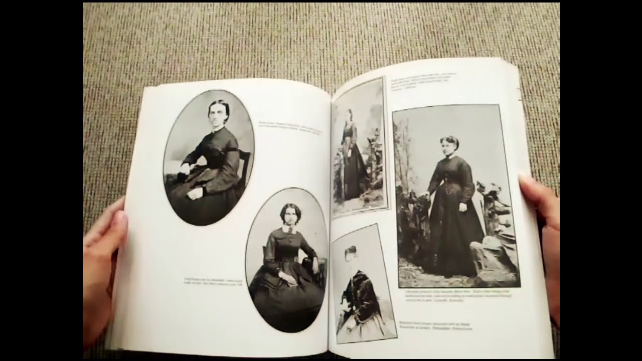 Victorian Costume for Ladies 1860 - 1900 [Flip Through]