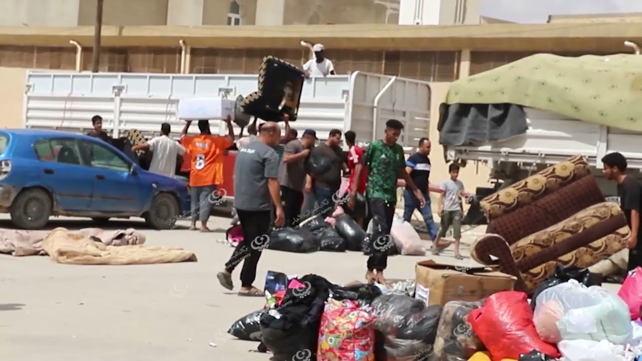 قافله إغاثة إلي المدن والمناطق المتضررة شرق ليبيا. LCNA