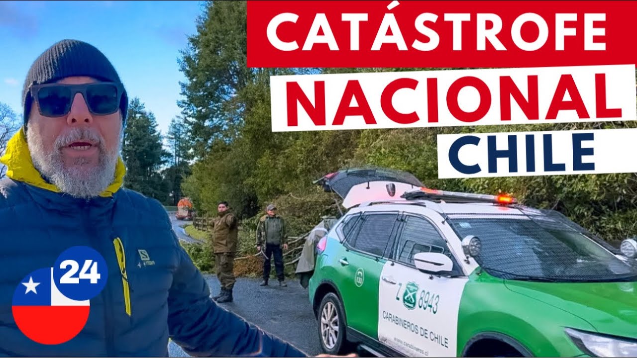 🚨PELIGRO EN LA RUTA, ALERTA DE EMERGENCIA Y UNA CATASTROFE QUE NUNCA VIVIMOS!⚠️#chile #futrono