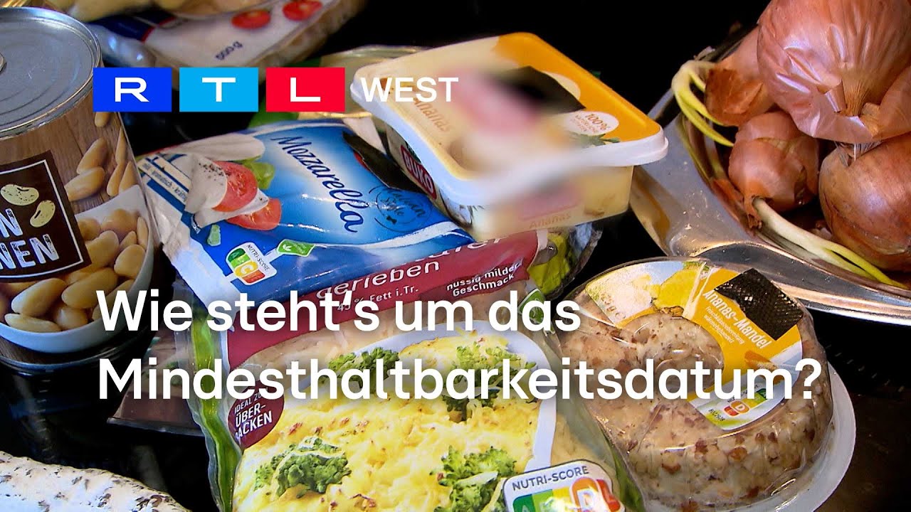 Mindesthaltbarkeitsdatum: Lebensmittel können oft länger verzehrt werden | RTL WEST, 09.08.2024