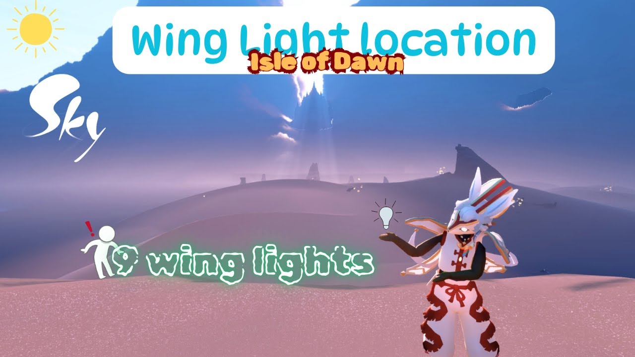All Winged Light Locations in Isle of Dawn! ✨ | Sky: Children of the Light