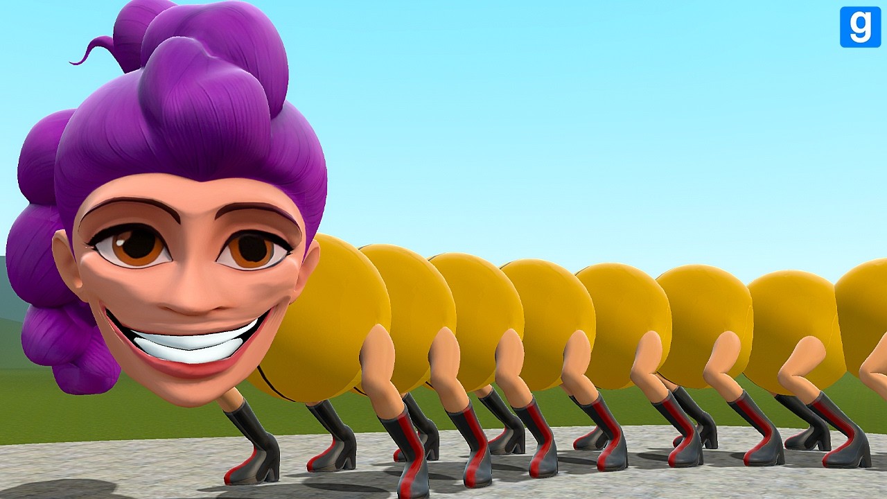I MADE NEW HUNGRY RUMI WORM FOR ROBLOX In Garry's Mod!