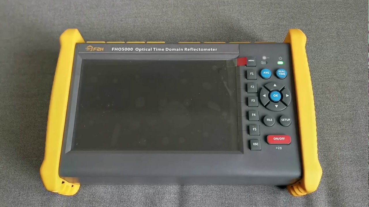 Sunmafiber FHO5000 Multifunction OTDR Operation Video