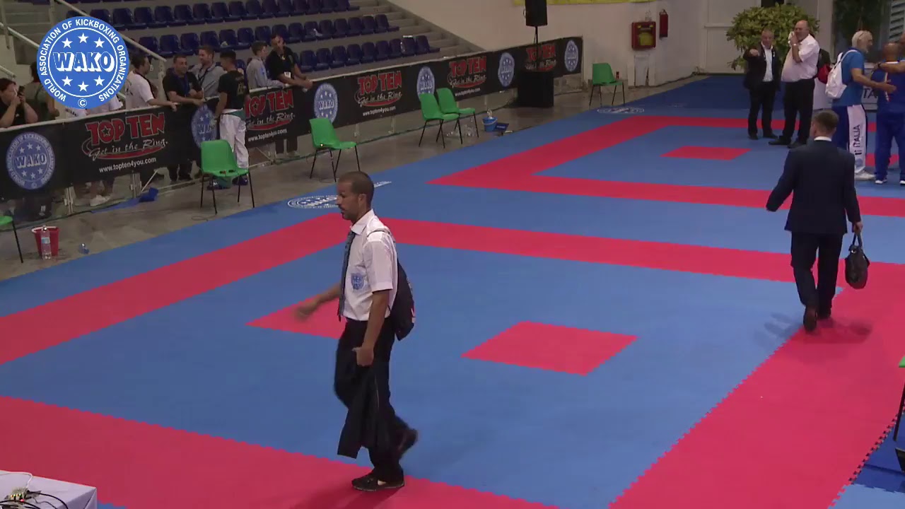Tatami 3,4,5,6. WAKO World Championships 2018