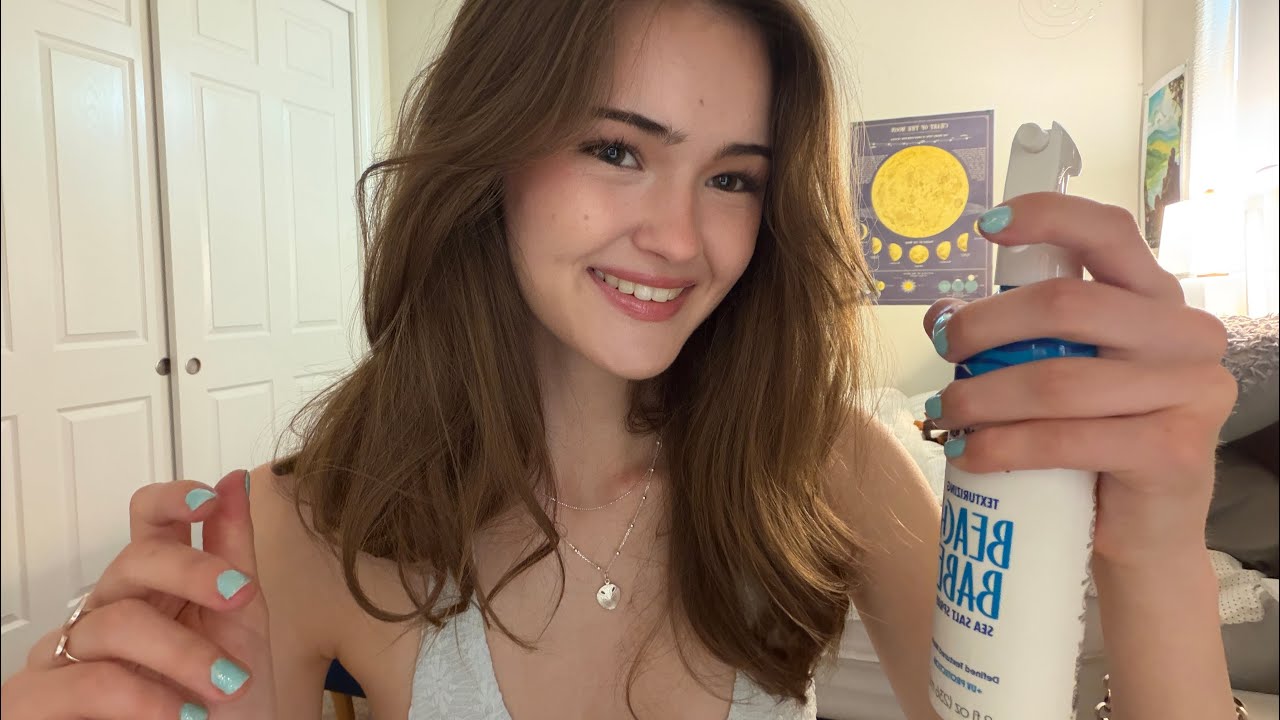 [ ASMR] Sweet Friend Gets You Ready For A Tropical Beach Vacation!! 🥥🍋 