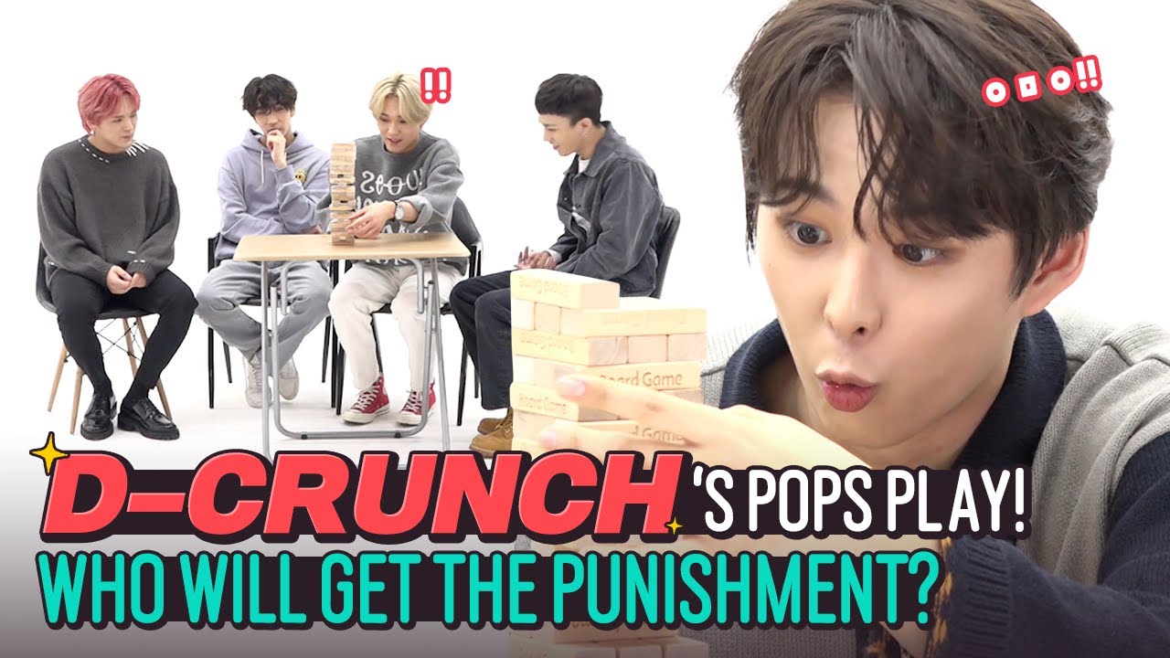[Pops in Seoul] Across The Universe~♬ Today's game♟ for D-CRUNCH (디크런치) - 'Jenga!!'