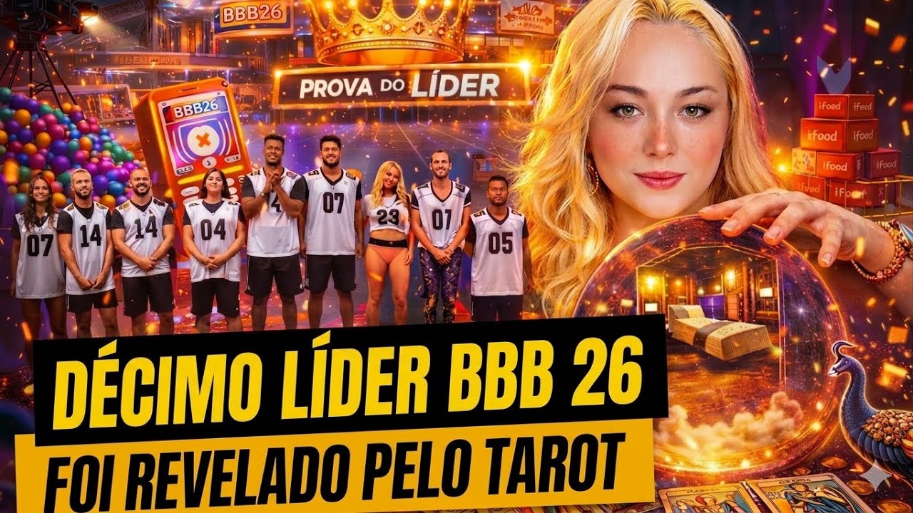TARÓLOGA REVELOU A DÉCIMA LIDERANÇA BBB 26