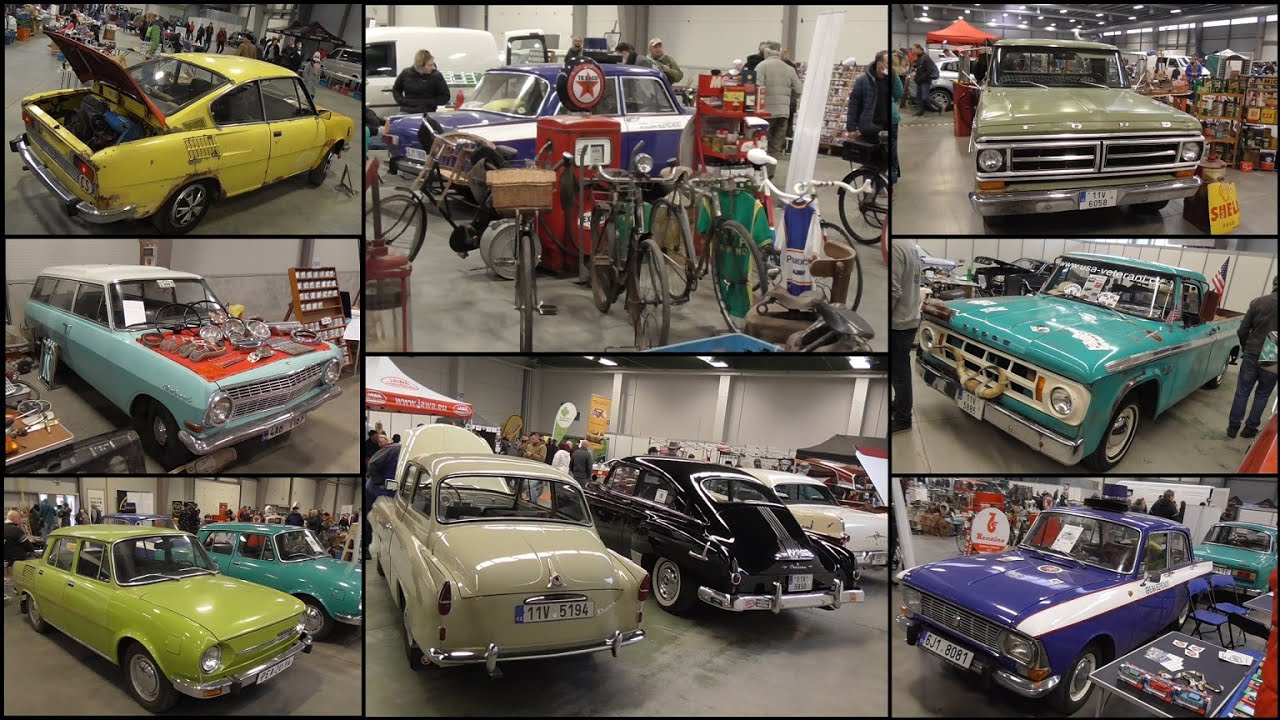 Retro Garáž (auto-moto veterán burza) 2021 ► by Berny