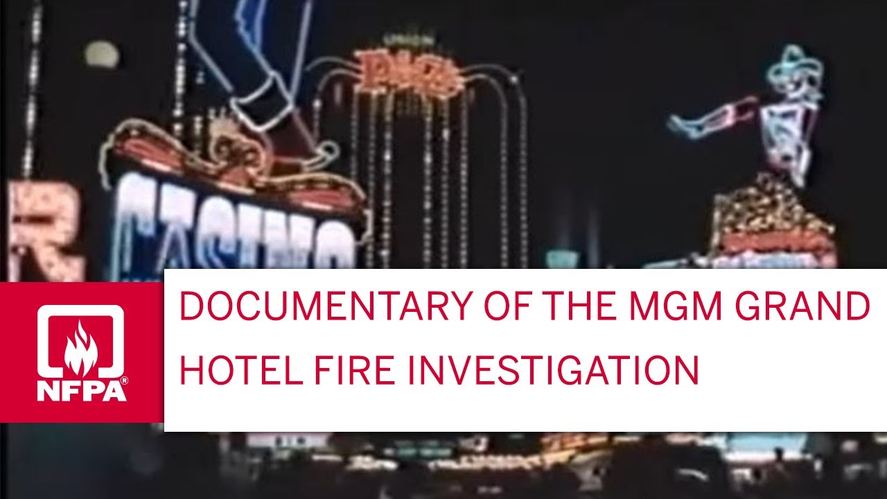 Документальный фильм NFPA о расследовании пожара в отеле MGM Grand Hotel, часть 1